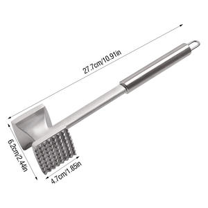 Attendrisseur de viande double face, marteau de cuisine robuste en alliage d'aluminium pour steak, bœuf, poulet, gadgets de cuisine - Product Image 2