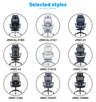 Fauteuil de bureau ergonomique en maille pour dirigeant, pivotant et inclinable, avec accoudoirs 5D et appui-tête 4D, mobilier commercial robuste, vente en gros