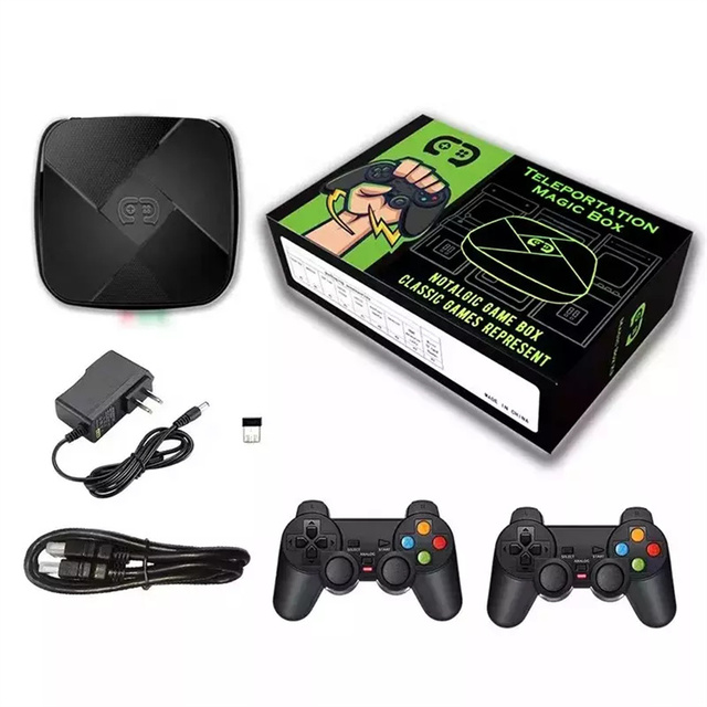 New Arrival i3 Retro Video Game Console 3D Games Box Classic Gaming Console 4k HD output Game Consola For PSP/N64
