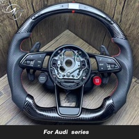 Volants de direction en fibre de carbone véritable personnalisés de luxe YZ en gros pour Audi B8.5 S4 S5 RS5 RS6 Q5 Q7 A3 S3