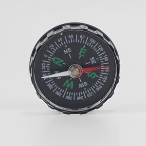 เข็มทิศกลางแจ้ง หน้าปัดสีดำ แบบเข็มชี้ สำหรับการเดินป่า ใช้สำหรับการตั้งแคมป์ การปีนเขา และการศึกษา - Product Image 1