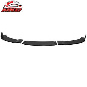 Compatible con Chrysler 300 11-14, 3 piezas, alerón inferior del parachoques delantero estilo IKON - Accesorio exterior de PU de alta calidad - Product Image 4
