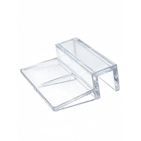 Clips en acrylique pour aquarium 5/6/8/10/12 mm, supports de couverture en verre, supports transparents pour couverture de réservoir à poissons, accessoires pour aquarium