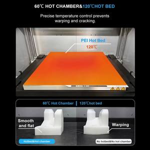 Impresora 3D Industrial de Alta Velocidad ZTEK Z4-T100, Gran Formato de 1100 mm, Cuatro Colores, 600 mm/s, FDM, Aluminio, para Piezas de Automóvil, Doble Extrusor - Product Image 4