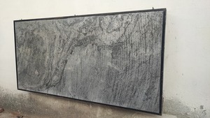 Paneles de Revestimiento de Piedra Delgada en Chapa de Pizarra Gris Plateado Claro, Acabado Texturizado Natural, Moderno, Duradero, Ecológico, para Interiores y Exteriores - Product Image 4