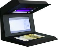 Loupe de bureau E-UVM UV MG IR pour la détection de faux billets, de marques d'eau et de devises