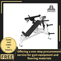 Rower Fitness Appareil de musculation professionnel à charge multi-plaques pour press à la presse sur banc plat et press à la presse