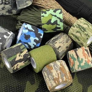 Venda cohesiva autoadhesiva de 5 cm con patrón impreso de camuflaje para deportes, agarre de fútbol, calcetines, muñecas, rodillas y tobillos - Product Image 2