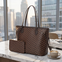 Bolso de Mano de Cuero Genuino para Mujer, Diseño Geométrico de Lujo, Bolso de Compras, Cartera, Bolso de Hombro Moderno para Dama