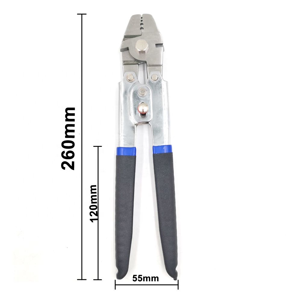 คีมย้ำหางปลาอะลูมิเนียม,เครื่องมือรัดกระชับลวดสลิง HL-700B