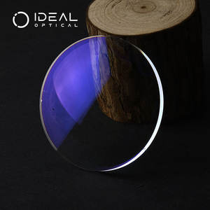 Lentes de Prescripción de Visión Sencilla 1.74 al por Mayor, Lentes Oftálmicas de Fábrica, Lentes Ópticas de Resina Ultraligeras para Gafas - Product Image 2