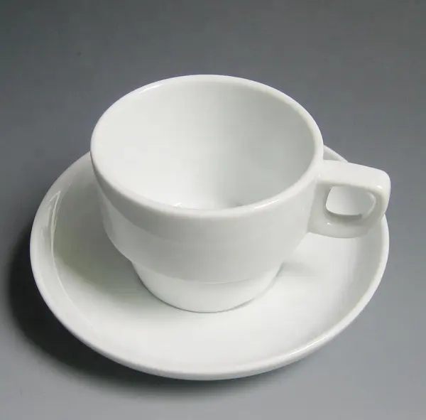 Tasse à café et soucoupe en porcelaine haute popularité et Offre Spéciale