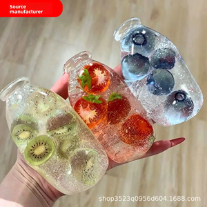 ของเล่นบีบแก้วผลไม้ใส ประดับกลิตเตอร์วิบวับ บรรเทาความเครียด ชุดของเล่นเสริมพัฒนาการทางประสาทสัมผัส - Product Image 6