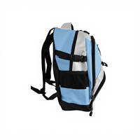 Sac à dos de sport unisexe de charme, durable et antivol, avec doublure en polyester doux, fermeture à glissière, motif lettre