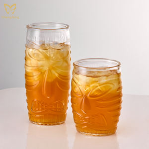 ハイボールゾンビティキメガネビンテージカクテルメガネジュース水飲みガラス - Product Image 3