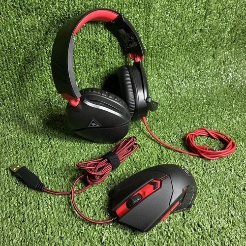 Gaming Mouse Headphone Combo Wired for Gamers Top Quality