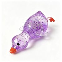 Balle anti-stress en TPE/TPR ultra-douce en forme de canard, thème Aurore, marque YLX, modèle T278, pour enfants et adultes