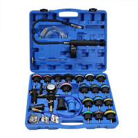 Digital Instrument Display Pressure Gauge Form Electronic 28pc Cooling System Pressure Tester and Vacuum Purge Master Kit