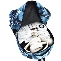 Sac à dos pour ordinateur portable imprimé tendance, imperméable, en tissu Oxford, grande capacité, sac de sport pour homme, sac de voyage unisexe, sac de travail, OEM ODM