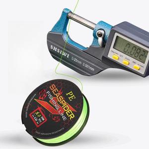 Ligne <span class=keywords><strong>de</strong></span> pêche multifilament PE Seaspider X4 <span class=keywords><strong>de</strong></span> haute qualité personnalisée, 100 m, matériau en <span class=keywords><strong>fil</strong></span> d'acier - Product Image 4