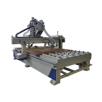 Machine de gravure CNC SDLE 2030 à quatre procédés avec plateforme d'adsorption sous vide élargie