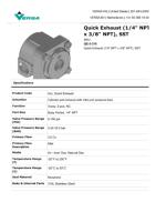 Échappement rapide VERSA QE-3-316