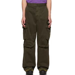 กางเกงคาร์โก้ขายส่งสำหรับผู้ชาย กางเกงคาร์โก้สีกากีสำหรับผู้ชาย กางเกงคาร์โก้ทรงโอเวอร์ไซส์แบบมีกระเป๋าหกช่อง - Product Image 2