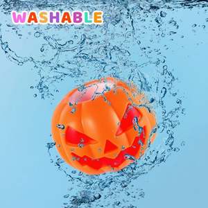 Juguetes de Halloween con luz, juguetes de calabaza fantasma para aliviar el estrés, juguetes de calabaza sensoriales para apretar para niños - Product Image 4