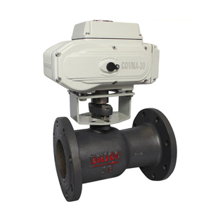 วาล์วบอลไฟฟ้า COVNA DN50 ขนาด 2 นิ้ว แบบ 2 ทาง 1 ชิ้น 110VAC ชนิดหน้าแปลนคู่ วาล์วบอลไฟฟ้าแบบมอเตอร์  วัสดุเหล็กกล้าคาร์บอน - Product Image 2