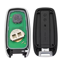 XSCHO1EN Clé télécommande sans fil Audi 3/4 boutons rabattable, clés de véhicule en anglais XHORSE