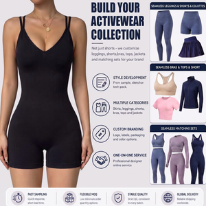 Mono deportivo sin costuras para <span class=keywords><strong>mujer</strong></span> con efecto fruncido en glúteos, espalda abierta y tirantes cruzados, ideal para yoga y gimnasio - Product Image 2