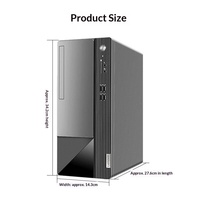 Komputer Desktop Lenovo Yangtian M460 Harga Murah Original Komersial Intel Core I3/i5/i7 Generasi ke-13 RAM 8GB SSD 512GB