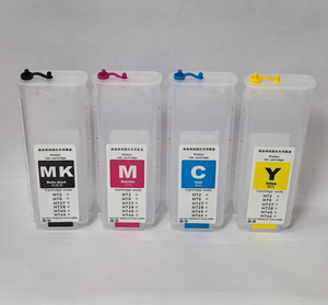 Cartucho de <span class=keywords><strong>Tinta</strong></span> Recargable Compatible 727 de 300 ml con Chip para HP727 para Impresoras HP Designjet T920 T1500 T2500 T2530 - Product Image 2