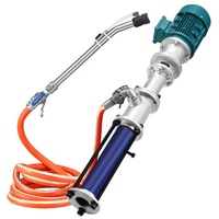 Pompe de pulvérisation électrique multifonctionnelle haute pression pour l'application de mastic, de revêtement imperméable et de pâte de ciment