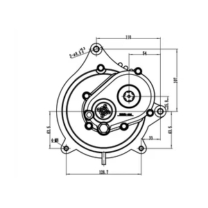 <span class=keywords><strong>Motor</strong></span> sin escobillas de imán permanente de 72V 3000W QS138 V3 DC <span class=keywords><strong>para</strong></span> <span class=keywords><strong>motor</strong></span> de engranaje <span class=keywords><strong>Go</strong></span> <span class=keywords><strong>Kart</strong></span> - Product Image 5