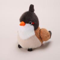 Peluche petit oiseau en polyester, rembourrée de coton PP doux, jouet pour machine à griffes, cadeau, 11CM-30CM