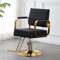 Chaises de barbier modernes en cuir Pu, chaise pivotante de beauté pour Salon de coiffure, meubles de Salon de coiffure