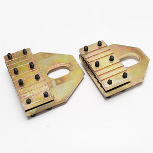 엘리베이터 부품 6/8 슬롯 강철 리프팅 장치 엘리베이터 와이어 로프 클램프 코네용 - Product Image 2