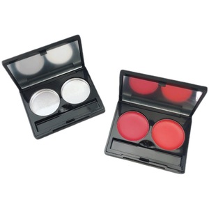 Dual Color Blush Lipstick With Two Hole Concealer Sample Size Cosmetic Packaging <b>Empty</b> <b>Box</b> With Mirror 26mm Inner Diameter - Product Image 3