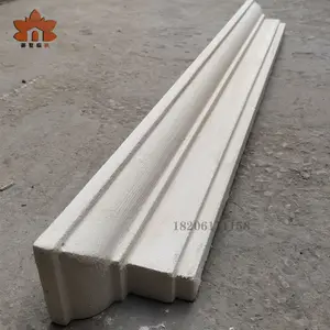 EPS Polystyrene Decorative Lines Foam Building Ceiling Cornice With Cement Coating Coving Wall Tile Panel