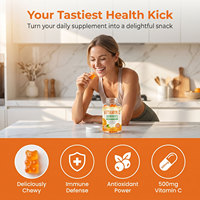 OEM Gecustomizeerde Biologische Vitamine C Gummies Vitamine Supplementen Hoge-efficiënte Vitamine C voor Volwassenen en Kinderen