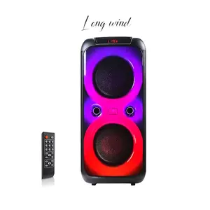 Cassa audio da 100w di alta qualità IN STOCK nuovi lettori dj 2023 mp3 gamma audio completa altoparlante a tromba altoparlante per feste con denti blu karaoke