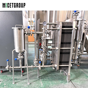 Équipement de brassage de bière artisanale de 500 litres à deux cuves, système de brasserie à chauffage à <span class=keywords><strong>la</strong></span> vapeur - Product Image 6