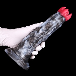 Lifelike Fantasy Alien Octopus Ovipositor <b>Dildo</b> Monster Octopus Egg-laying Silicone Adult Female Masturbator Sex Toys Wholesale - Product Image 6