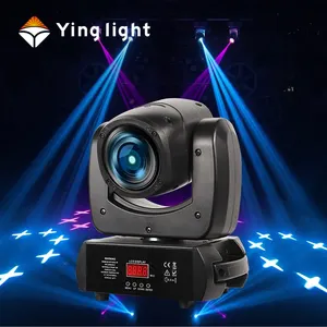 Luz de cabeza móvil de haz Led de 100W para discoteca Club Bar DMX Mini Sharpy Beam iluminación de escenario de cabeza móvil