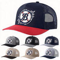 Gorra de Camionero Unisex de Malla Transpirable para Deportes, Estilo Único y Moderno, con Logotipo Personalizado OEM, Gorra Plana de 5 Paneles