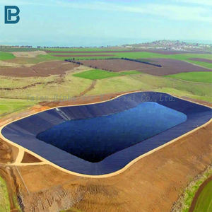 Gran oferta, lavabo de agua de lluvia de plástico LDPE, depósito de estanque agrícola, tanque de almacenamiento de escorrentía, revestimiento, Geomembrana impermeabilizante - Product Image 1