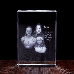 Fabricant de cristaux, vente en gros de plaques en cristal K9, blocs de cristal transparents pour gravure laser personnalisée - Product Image 6