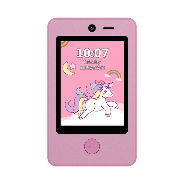 Educational Fun Games Mobile Phones Children's Toys Touch Screen Cell Phone with Multiple Languages