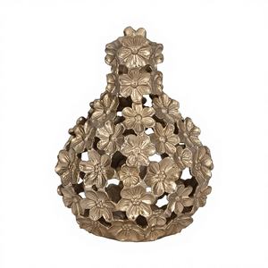 Jarrón Decorativo de Metal Ligero Hecho a Mano Contemporáneo para Salas de Estar y Dormitorios que Agrega Elegancia - Product Image 1